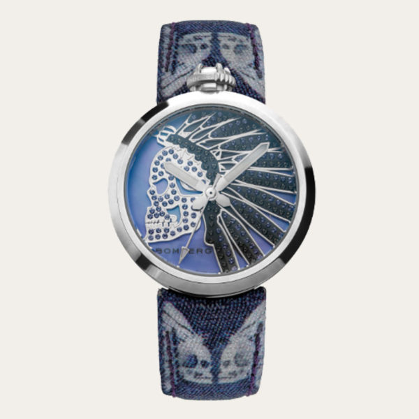 BOMBERG 1968 Indian Skull Brown Ladies Watch RS40H3SS.144.3