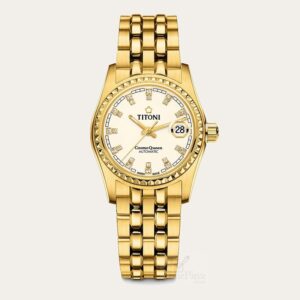TITONI Cosmo Queen Ladies Watch 729 G-541