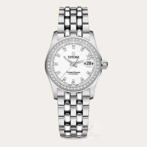 TITONI Cosmo Queen Ladies Watch 729 S-DB-307