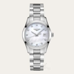LONGINES Conquest Classic Mother of Pearl 34mm Ladies Watch L2.386.4.87.6