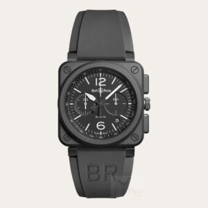 BELL AND ROSS Aviation Instruments Chronograph 42mm Men Watch [BR0394-BL-CE]