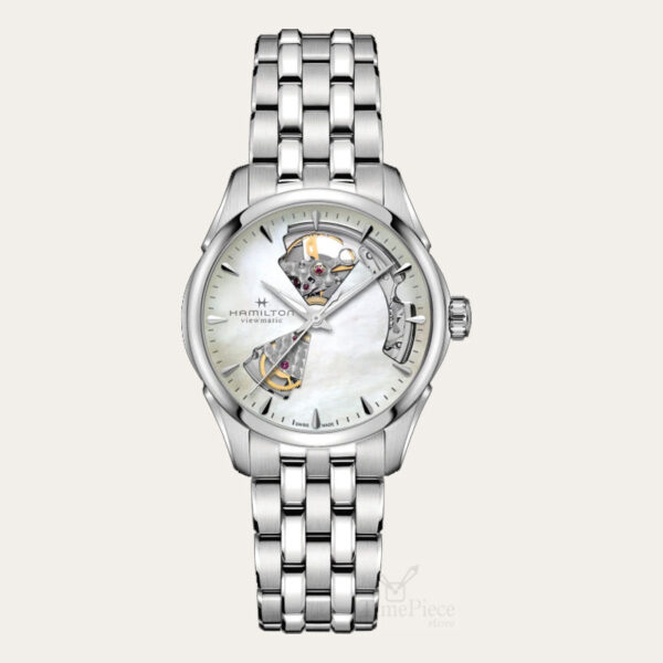 HAMILTON Jazzmaster Open Heart Ladies Watch [H32215190]