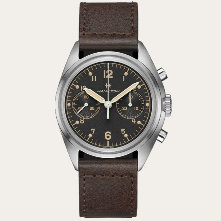 HAMILTON Khaki Aviation Pioneer Mechanical Chrono Men Watch [H76409530 ...