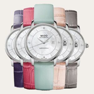 mido special edition ladies watch with 5 straps M037.207.16.106.00