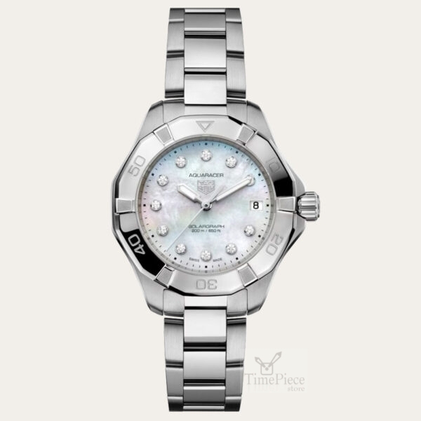 TAG HEUER Aquaracer Professional 200 Solargraph Ladies Watch [WBP1313 ...