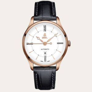 ERNEST BOREL Retro Ladies Watch [LGR8180-412BK]