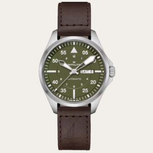 HAMILTON Khaki Aviation Pilot Day Date Men Watch [H64635560]