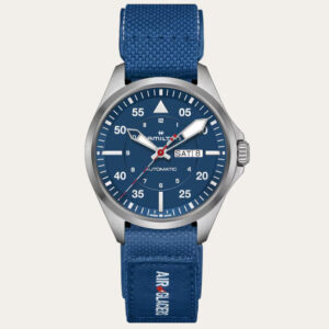 HAMILTON Special Edition Khaki Aviation Pilot Day Date Auto - Air-Glaciers Edition Men Watch [H64655941]