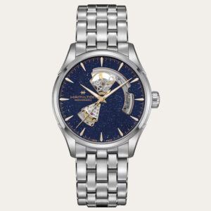 HAMILTON Jazzmaster Open Heart Men Watch [H32705140]