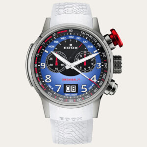 EDOX Limited Edition Chronorally Men Watch [38001-TINR-BUDN]