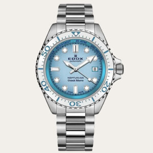 EDOX Neptunian Grande Reserve Men Watch [80801-3BBUM-BUCDN]