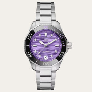 Tag Heuer WBP231M.BA0618 with beautiful medium shade of purple dial