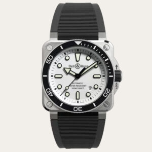 BELL AND ROSS BR 03 Diver Men Watch [BR03A-D-WH-ST/SRB]
