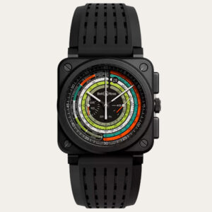 BELL AND ROSS Limited Edition BR-03 Chrono multimeter Men Watch [BR0394-SW-CE/SRB]