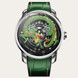 LUCKY HARVEY Green Dragon Men Watch [DRAGON GREEN]
