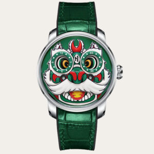 LUCKY HARVEY Green Lion Men Watch [LION GREEN]
