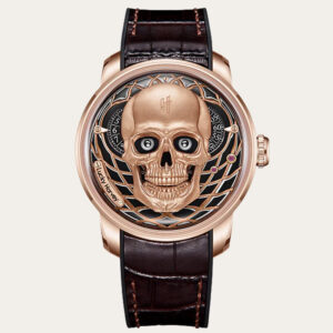 LUCKY HARVEY Limited Edition Rose Gold Skull Men Watch [SKULL ROSE GOLD]