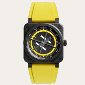 BELL AND ROSS Limited Edition BR-03 Helipad Men Watch [BR03A-HE-CE/SRB]