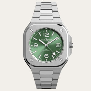 BELL AND ROSS BR-05 GMT Green Men Watch [BR05G-GN-ST/SST]